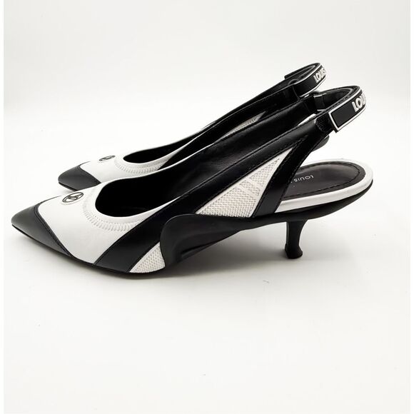 Louis Vuitton LV Monogram Archlight Heels Slingback Pumps EU 39 US 9 - Picture 5 of 12